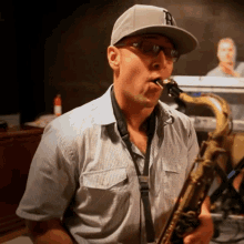 playing saxophone slightly stoopid dont stop song music musician