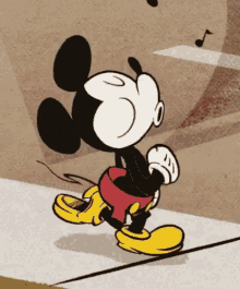 Mickey Mouse Whistle GIF - Mickey Mouse Whistle Whistling GIFs