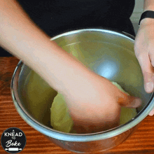 Stretching The Dough A Knead To Bake GIF - Stretching The Dough A Knead To Bake Extending The Dough GIFs