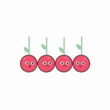 Cherry Fruit GIF - Cherry Fruit Bounce GIFs
