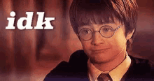 Harry Potter Daniel Radcliffe GIF - Harry Potter Daniel Radcliffe Idk GIFs