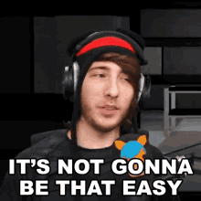Its Not Gonna Be That Easy Forrest Starling GIF - Its Not Gonna Be That Easy Forrest Starling Kreekcraft GIFs