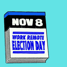 vote worker wfh election ballot