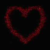 a black background with red hearts and the words welcome to kandy heart in the center