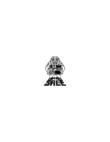 a black and white drawing of a man holding a box with the words `` mr sale '' written below him .