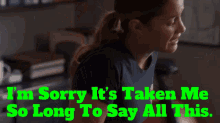 Station19 Andy Herrera GIF - Station19 Andy Herrera Im Sorry Its Taken Me So Long To Say All This GIFs