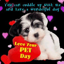 Love Your Pet Day Puppy GIF