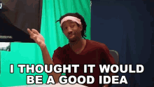 I Thought It Would Be A Good Idea Jabrils GIF - I Thought It Would Be A Good Idea Jabrils I Thought It Would Work GIFs