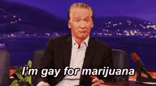 Bill Maher Gay For Marijuana GIF - Bill Maher Gay For Marijuana GIFs