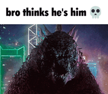 Oso Godzilla Osogodzilla GIF