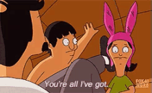 Love U GIF - Youre All Ive Got Bobs Burgers Crying GIFs