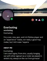 evxrlxsting is a cool nice epic and rich roblox player