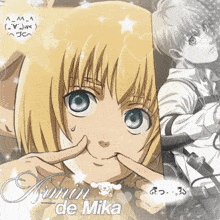 a picture of a boy with the name armin de mika