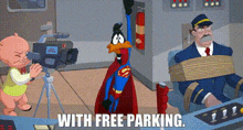Space Jam Daffy Duck GIF - Space Jam Daffy Duck With Free Parking GIFs