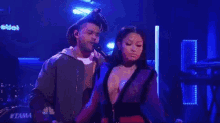Nicki Minaj The Weeknd GIF - Nicki Minaj The Weeknd Concert GIFs