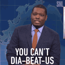 you cant dia beat us michael che saturday night live you cant beat us diabetes