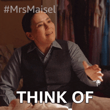 Think Of Something Happy Susie Myerson GIF - Think Of Something Happy Susie Myerson Alex Borstein GIFs