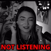 Not Listening Skyytea GIF - Not Listening Skyytea Cant Hear You GIFs