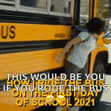 How I Ride The Bus On The First Day Of School2021 Back To School GIF - How I Ride The Bus On The First Day Of School2021 First Day Of School Back To School GIFs
