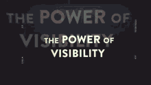 power visibility the power of visibility representation byelenarossini