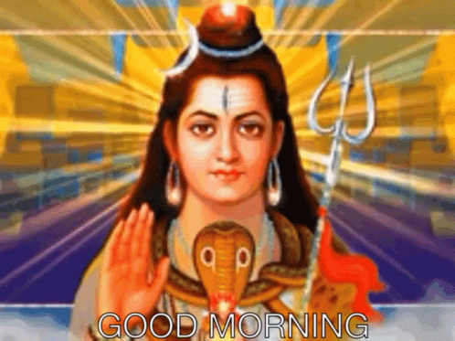 Lord Shiva Good Morning GIF - Lord Shiva Good Morning Greetings