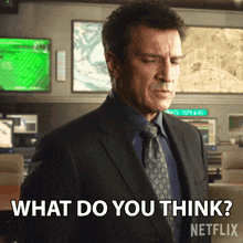 What Do You Think Cia Director GIF - What Do You Think Cia Director Nathan Fillion GIFs
