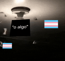 a black square with " o algo " on it