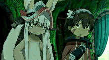 a boy and a girl standing next to each other in a room