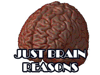 Just Brain Reasons Brain Less Sticker - Just Brain Reasons Just Brain Brain Stickers