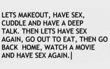 Lets Make Out Have Sex GIF