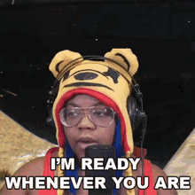 Im Ready Whenever You Are Aychristenegames GIF - Im Ready Whenever You Are Aychristenegames Im Ready To Go GIFs