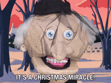 It'S A Christmas Miracle Mr Boss GIF - It'S A Christmas Miracle Mr Boss Smiling Friends GIFs