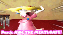 Smg4 Peach GIF - Smg4 Peach Ahh The Meatloaf GIFs