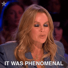 It Was Phenomenal Amanda Holden GIF - It Was Phenomenal Amanda Holden Britain'S Got Talent GIFs