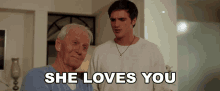 She Loves You Chase GIF