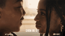 Show Me Off Tess Pearson GIF - Show Me Off Tess Pearson This Is Us GIFs