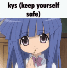 Kys Keep Yourself Safe GIF - Kys Keep Yourself Safe Rika GIFs