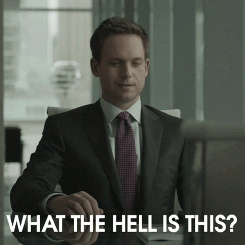 Suits What The Hell Is This GIF - Suits What The Hell Is This Mike Ross GIFs