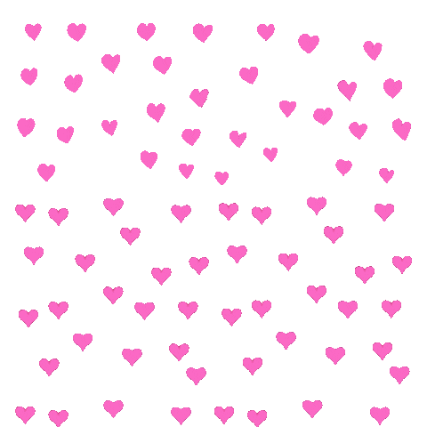Hearts Red Hearts Sticker - Hearts Red Hearts Pink Hearts Stickers