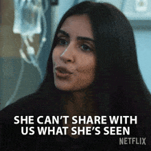 She Can'T Share With Us What She'S Seen Saanvi Bahl GIF - She Can'T Share With Us What She'S Seen Saanvi Bahl Manifest GIFs