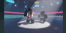 a screenshot of a video game shows a man and a woman fighting