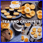Tea Crumpets GIF - Tea Crumpets Tea And Crumpets GIFs