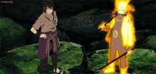 Naruto E Sasuke GIF
