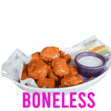 boneless comida