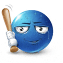 Blue Emoji GIF