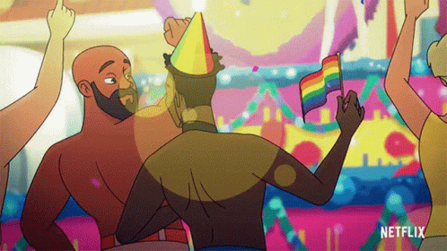 Happy Pride Q Force GIF - Happy Pride Q Force Pride Month - Discover & Share GIFs