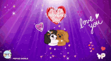 2021happy Valentines Day Dogs GIF - 2021happy Valentines Day Dogs Love GIFs