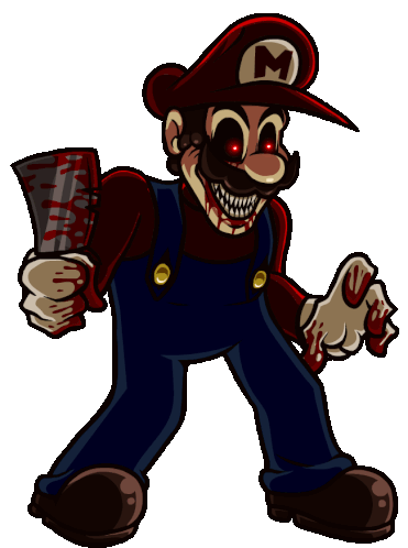 Super Horror Mario Idle Sticker - Super Horror Mario Idle Normal Stickers