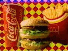 Mcdonalds Big Mac GIF - Mcdonalds Big Mac Fries GIFs