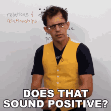 Does That Sound Positive Benjamin GIF - Does That Sound Positive Benjamin Engvid GIFs